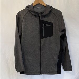 Columbia Gray and Black Hooded Jacket